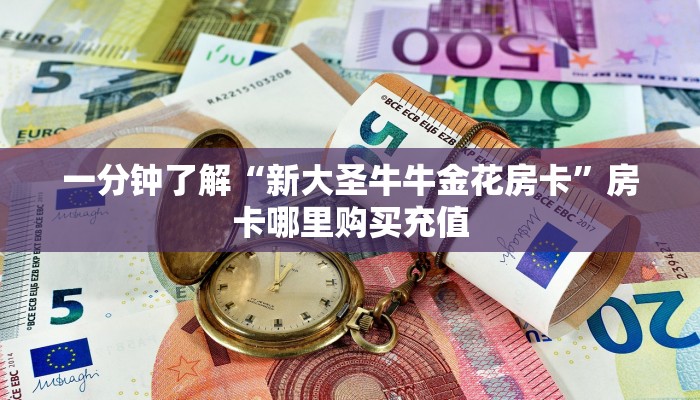 一分钟了解“新大圣牛牛金花房卡”房卡哪里购买充值